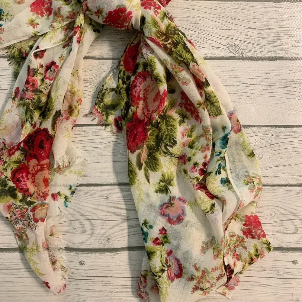 Forever 21 floral scarf